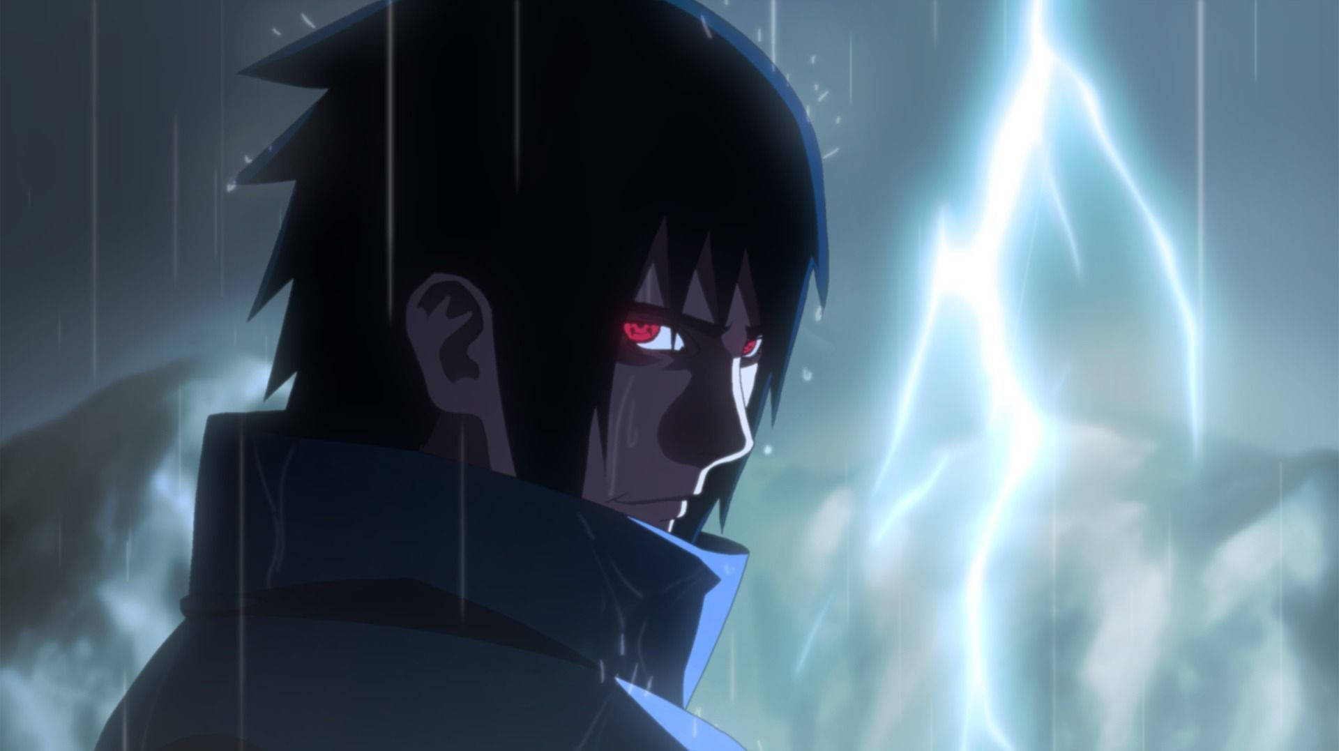 Ταπετσαρία του Sasuke που επιδεικνύει μάτια eternal mangekyo sharingan. — Sasuke Ταπετσαρία