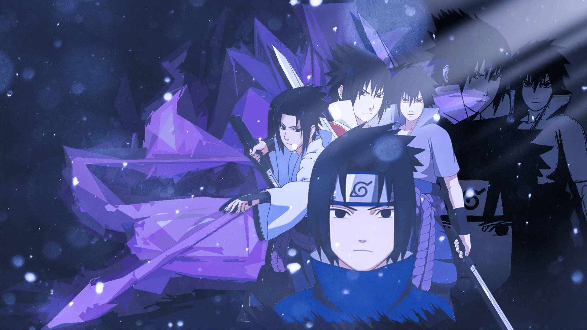 Sasuke Uchiha του Naruto PC Ταπετσαρία
