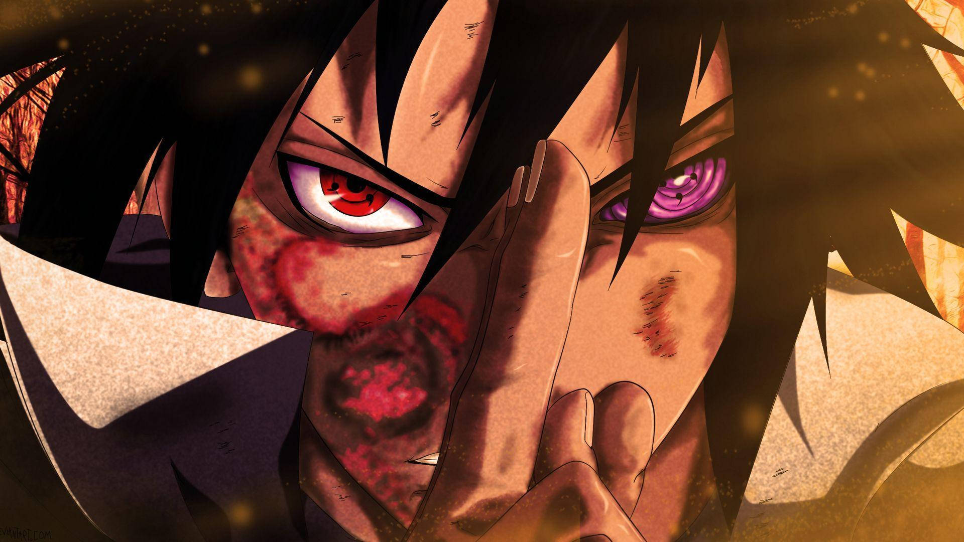 Ταπισερί του Sasuke Uchiha να είναι επικίνδυνος και θανατηφόρος. — Sasuke Ταπετσαρία