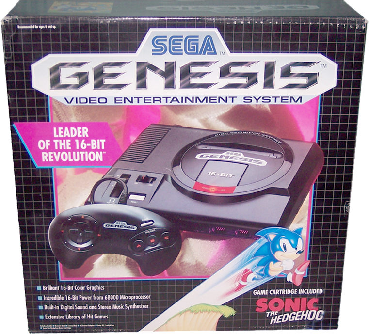 Κονσόλα Sega Genesis σε Κουτί Ταπετσαρία