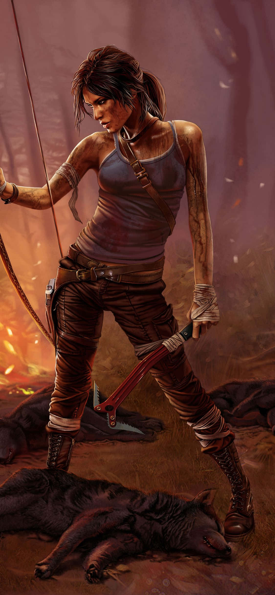 Ξεκλειδώστε τα Μυστικά του Τάφου στο Shadow of the Tomb Raider σε Pixel 3 Ταπετσαρία