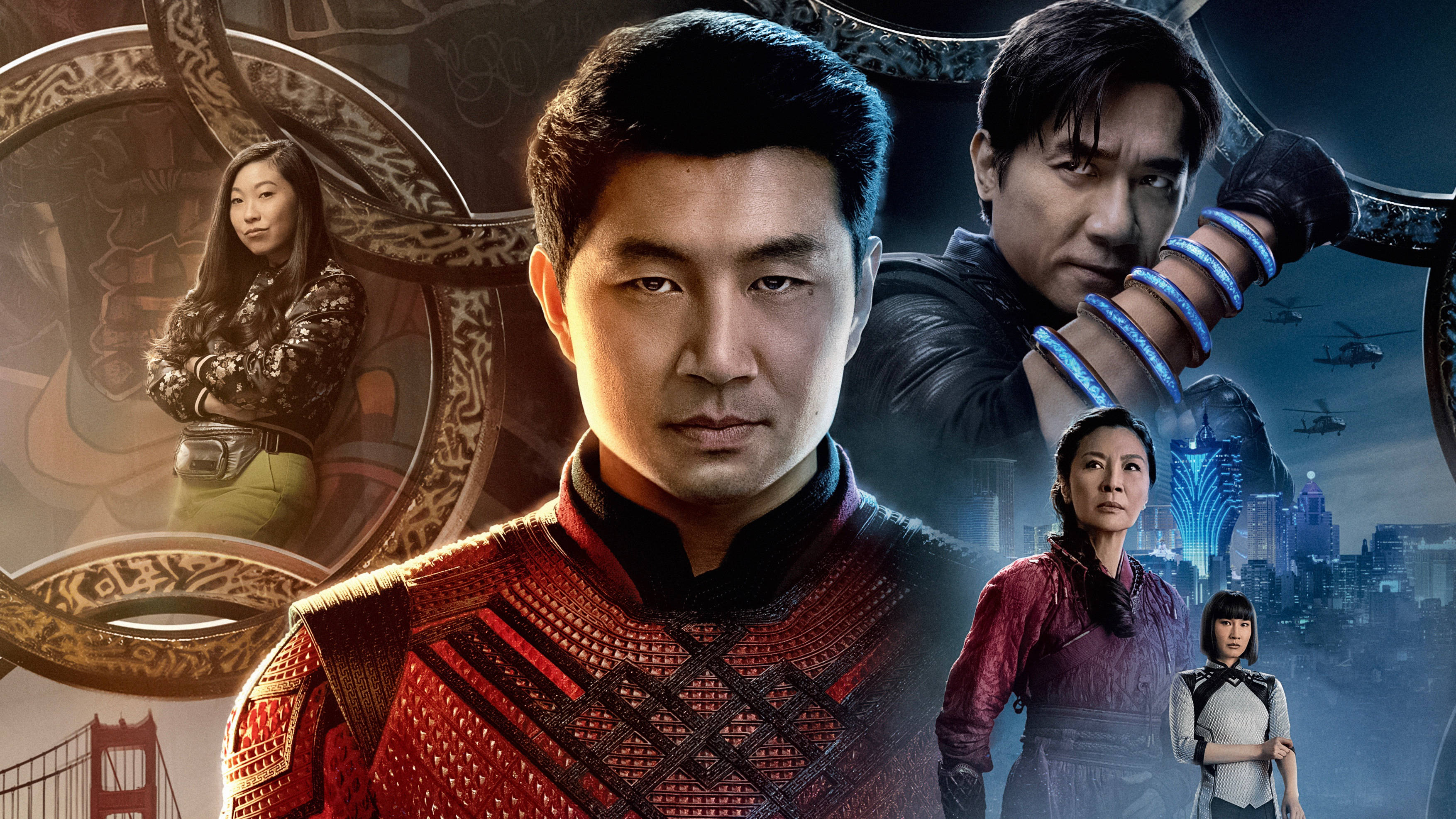 Οικογένεια Shang-Chi και ο Θρύλος των Δέκα Δαχτυλιδιών Ταπετσαρία