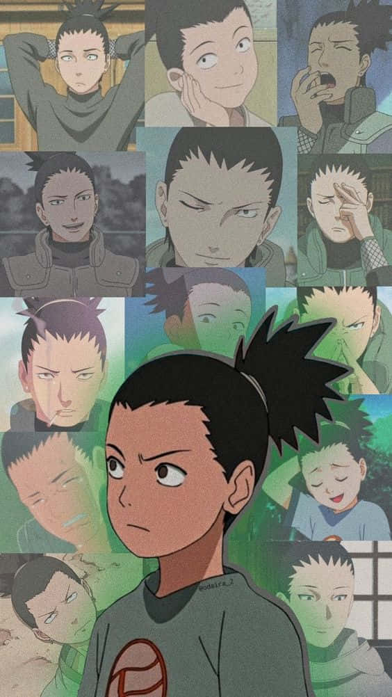 Αισθητικό Σχέδιο Κινουμένων Σχεδίων Shikamaru Ταπετσαρία