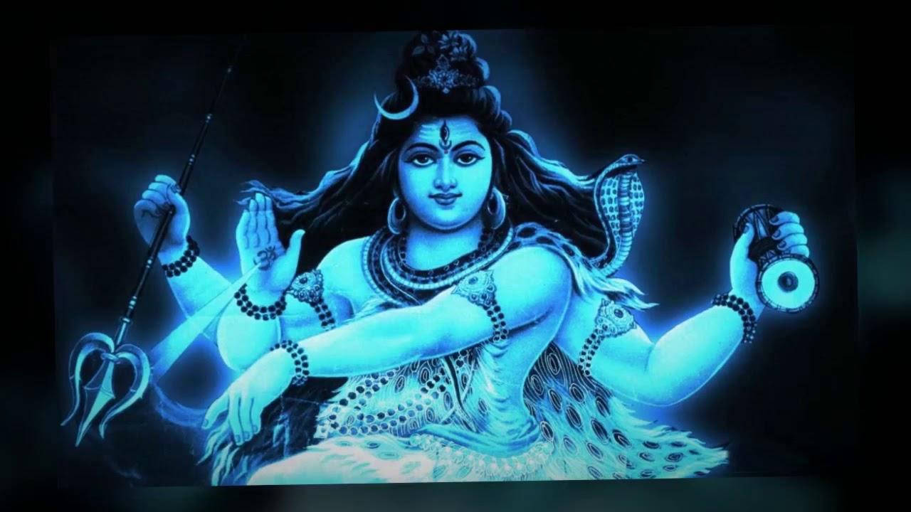 Shiv Shankar Neon Μπλε HD Ταπετσαρία