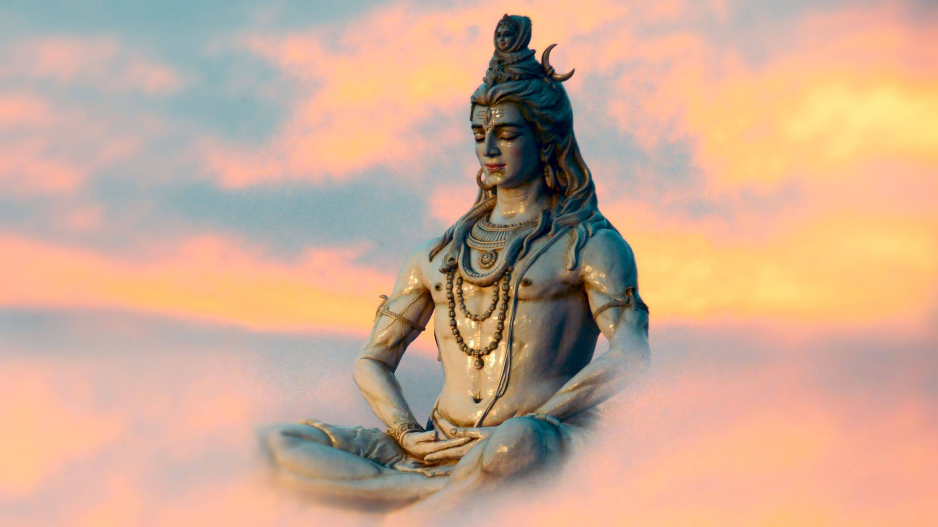 Shiv Shankar σε Παστέλ Ουρανό HD — Ουρανός Ταπετσαρία