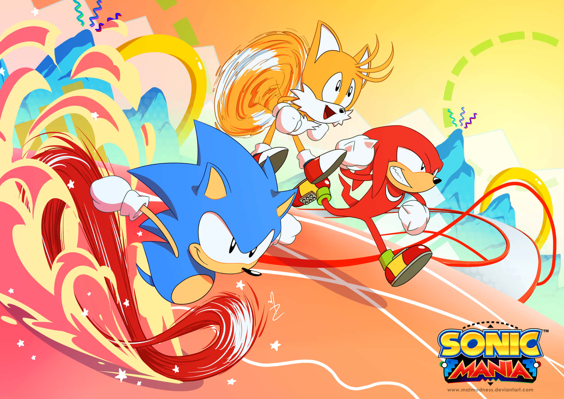 Παίξε τον απόλυτο κλασικό side-scroller με το Sonic Mania! Ταπετσαρία