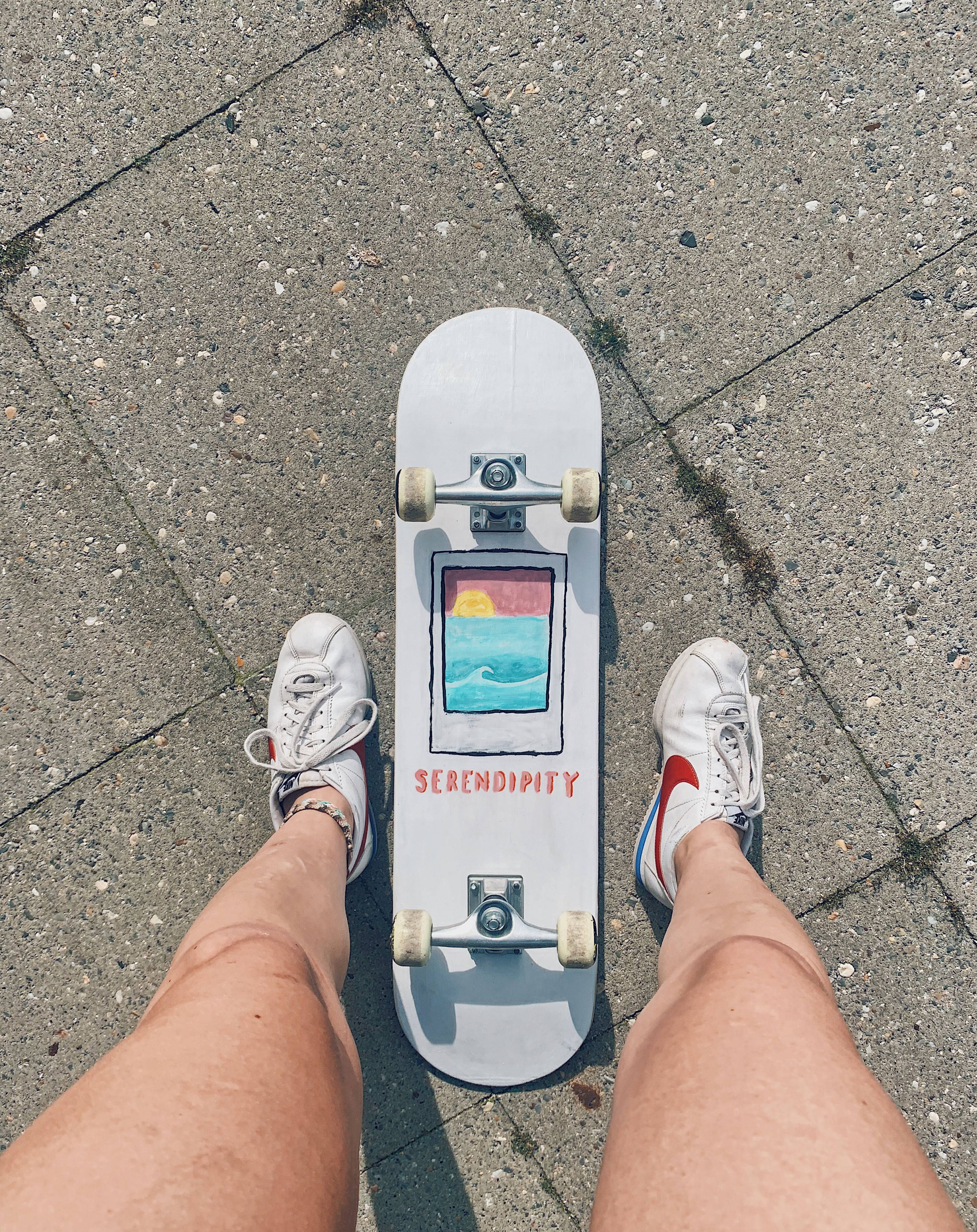Αισθητική οπτική γωνία skater αγοριού Ταπετσαρία