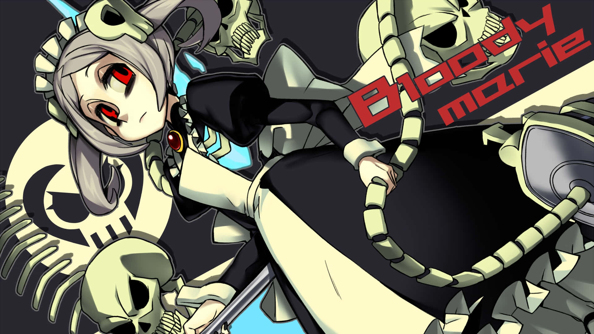Skullgirls Ματωμένη Μαρί Ταπετσαρία