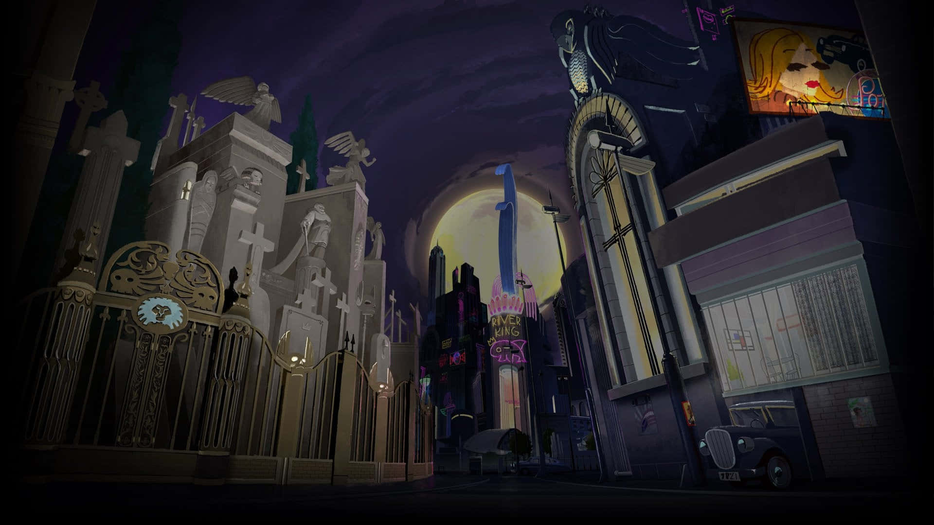 Skullgirls Νέα Μεριδιανή Ταπετσαρία