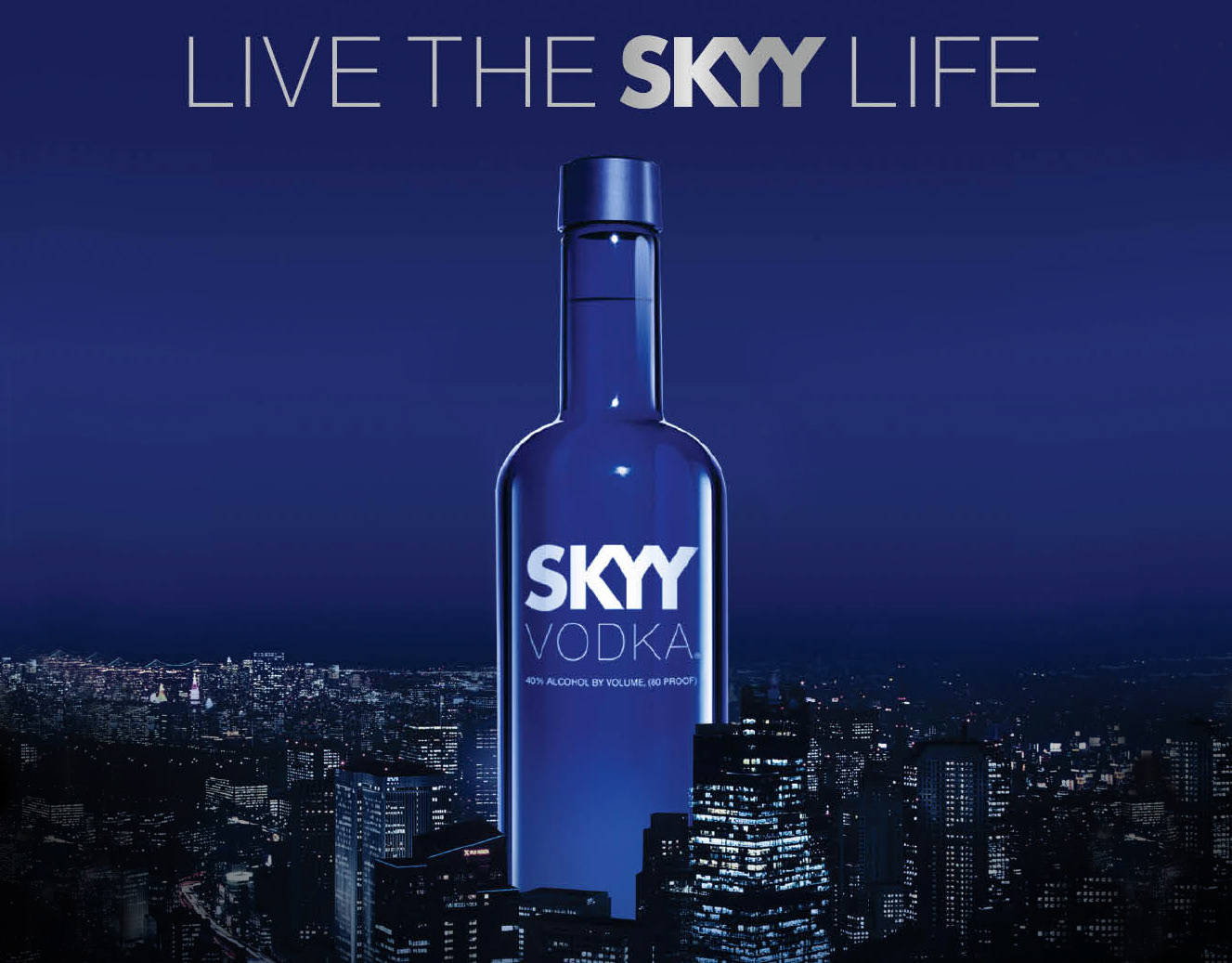Skyy Vodka Ζήσε τη Ζωή Skyy Αφίσα Ταπετσαρία