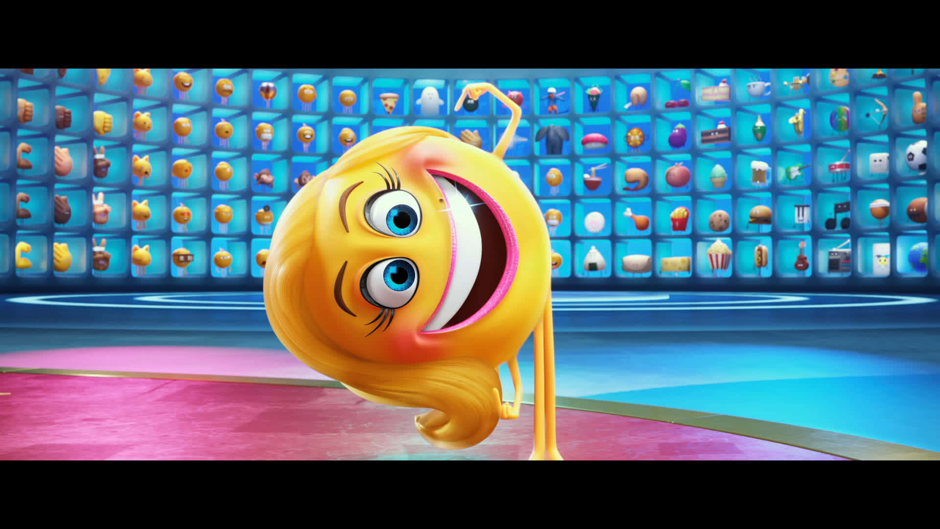 Το Smiler από την Ταινία Emoji Νιώθει Έκσταση Ταπετσαρία