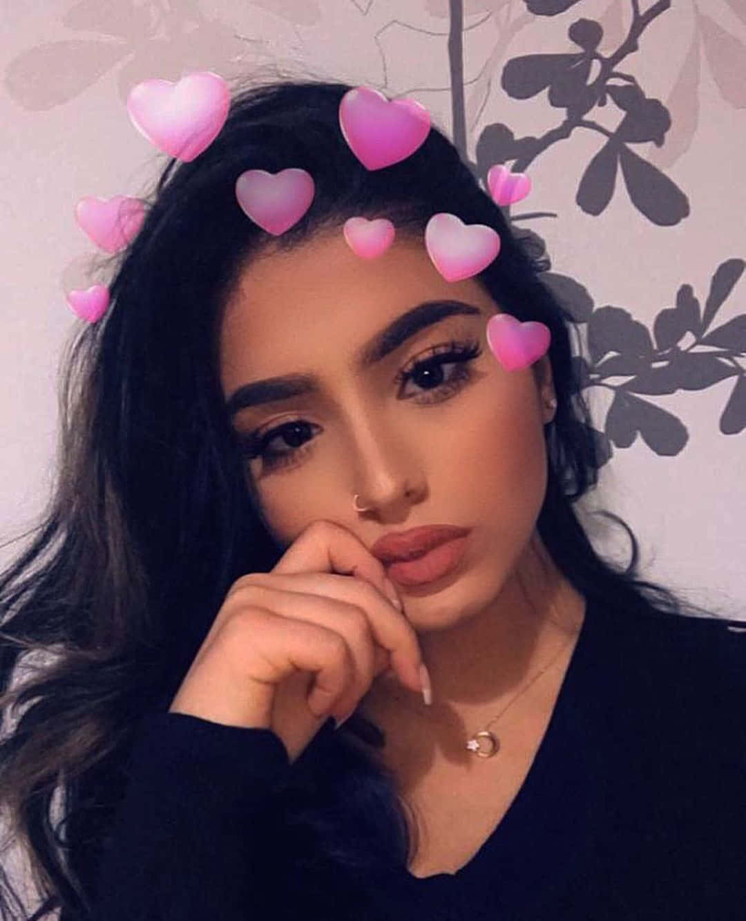 Φωτογραφία Μαύρης Γυναίκας στο Snapchat Ταπετσαρία