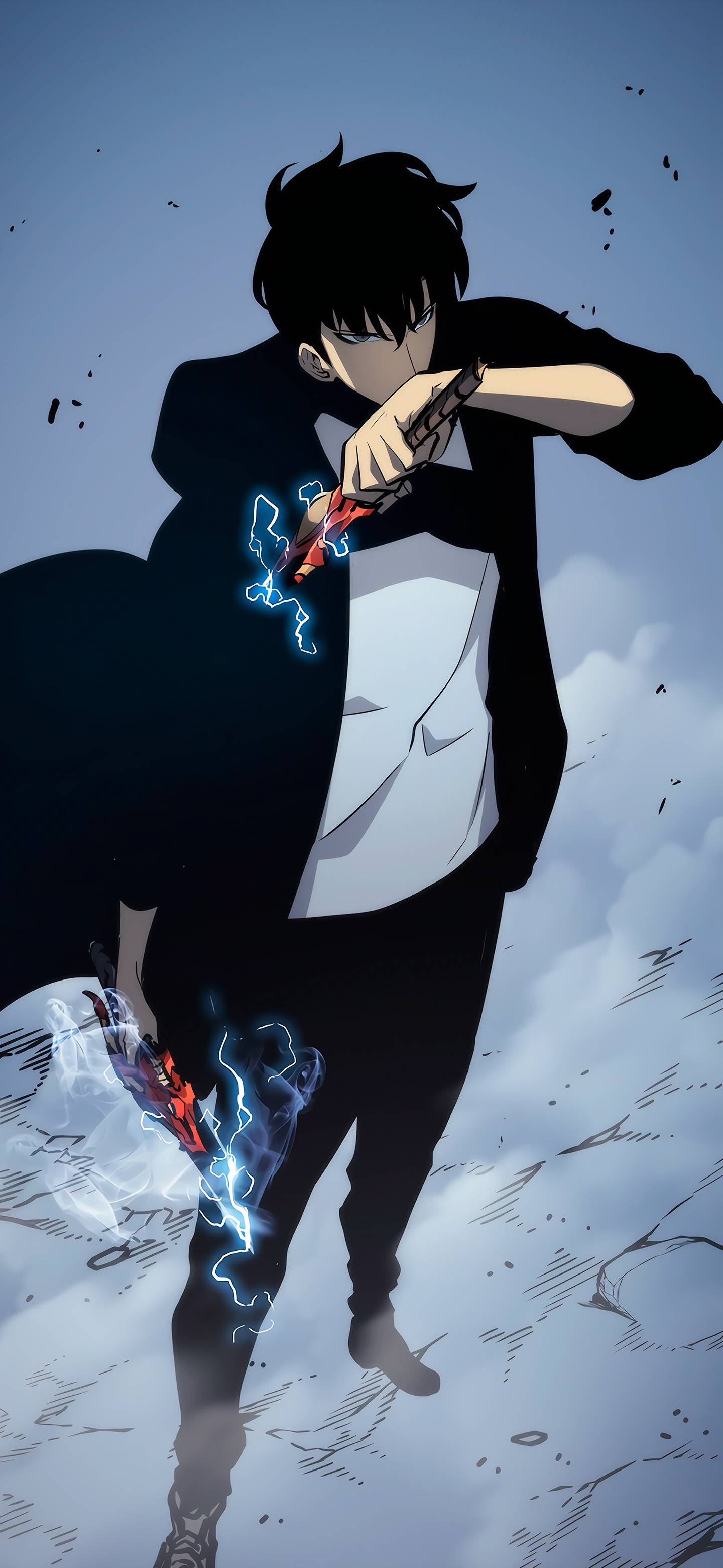 Solo Leveling Jin-Woo Όπλα Ταπετσαρία