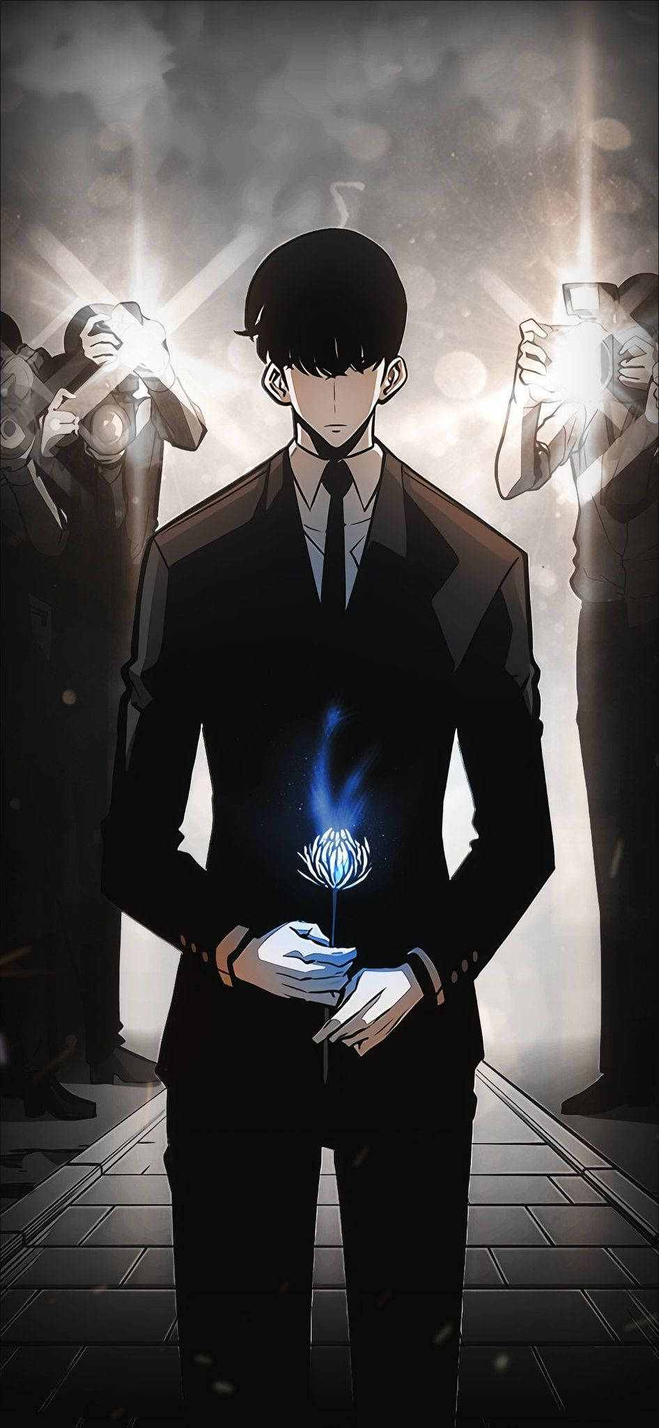 Solo Leveling Jin-Woo Flower Ταπετσαρία
