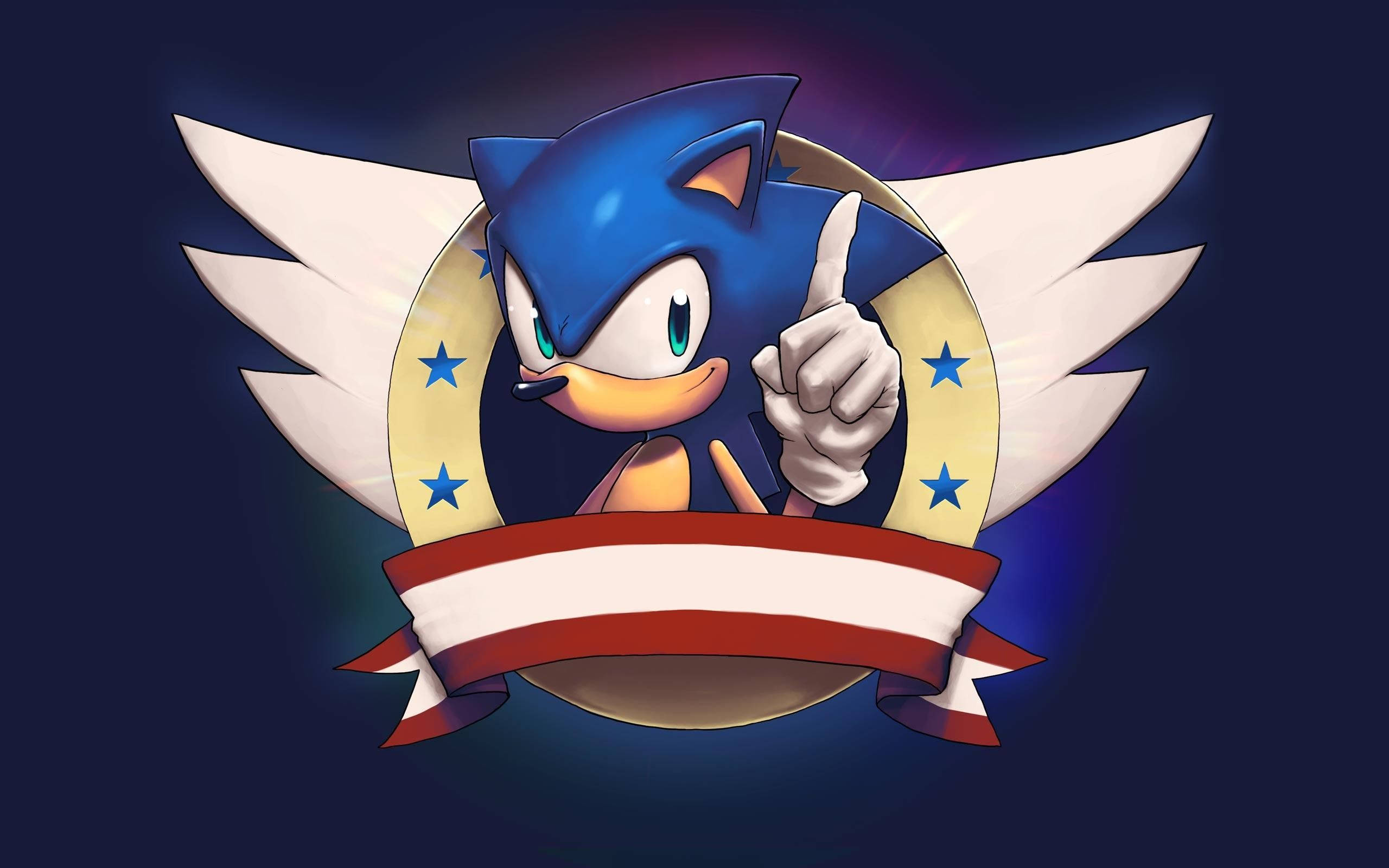 «Ταχύτητα με στυλ – Ο Sonic, ο πιο γρήγορος σκαντζόχοιρος εκεί έξω.» Ταπετσαρία
