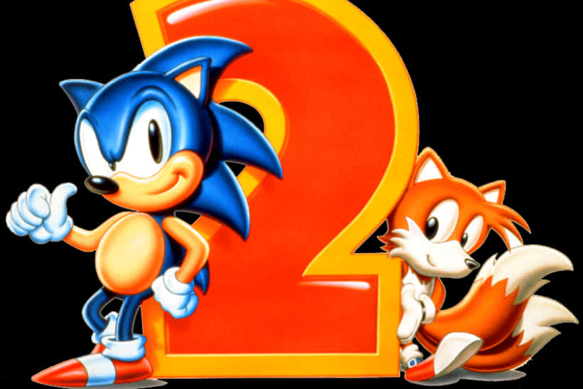 Sonic and Tails Sonic the Hedgehog 2 Ταπετσαρία