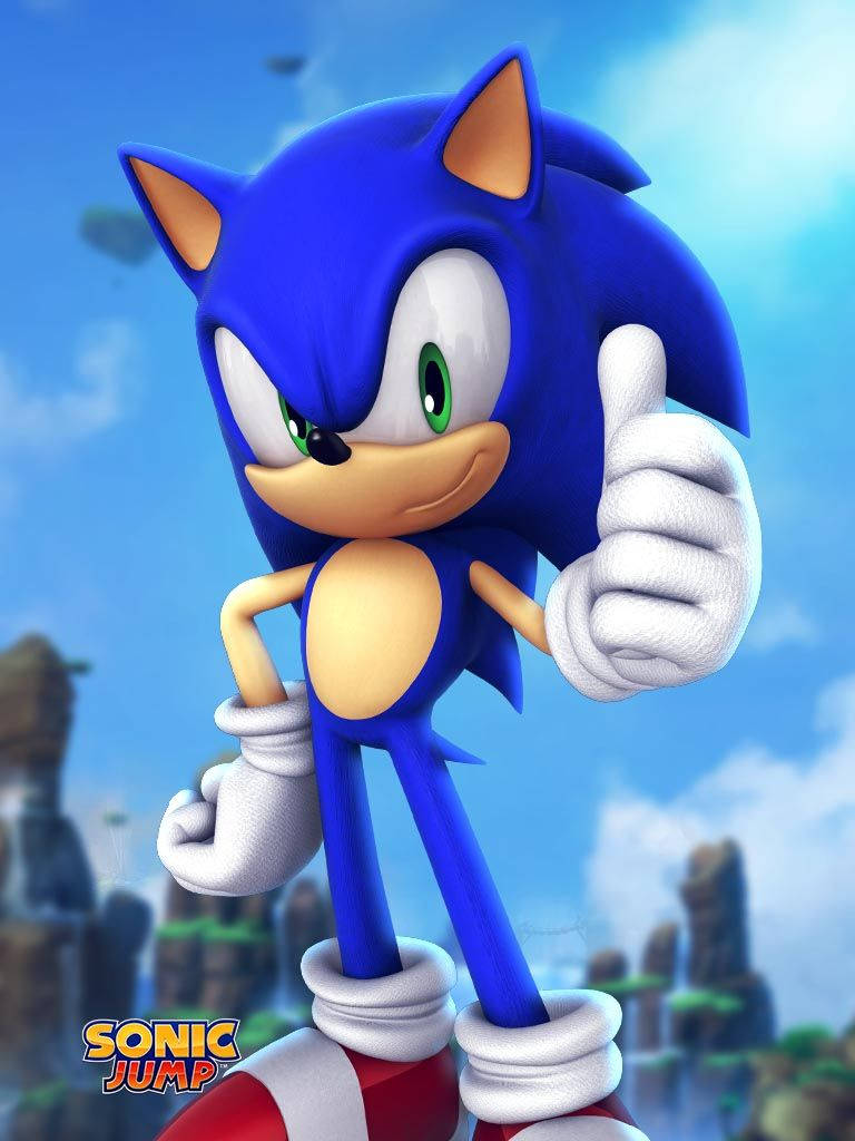 Φωτογραφία Εξωφύλλου του Παιχνιδιού Sonic Jump σε HD Ταπετσαρία
