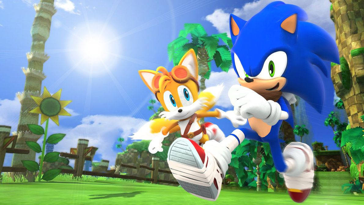 Καλύτεροι Φίλοι, ο Sonic και ο Tails Ταπετσαρία