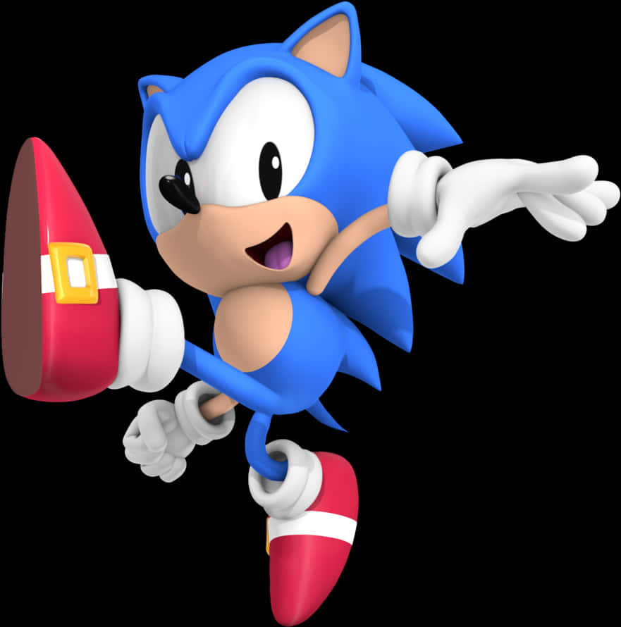 Sonic The Hedgehog Κλασική Πόζα Ταπετσαρία