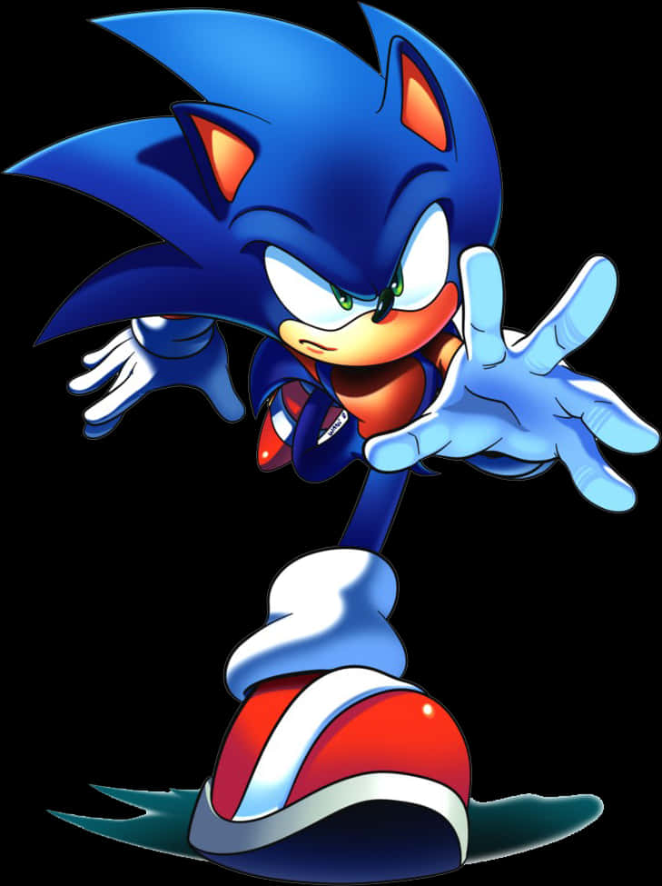 Sonic The Hedgehog Κλασική Πόζα Ταπετσαρία