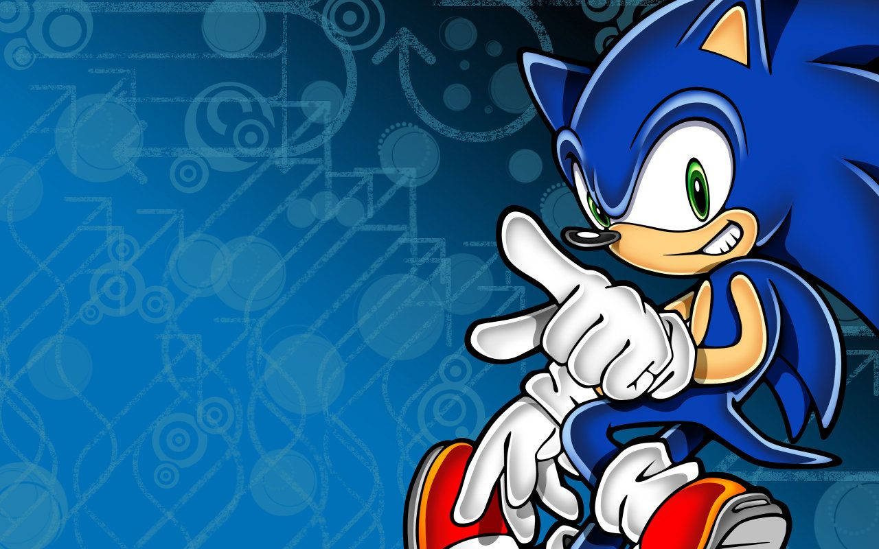 Ο Sonic The Hedgehog Φτάνει! Ταπετσαρία