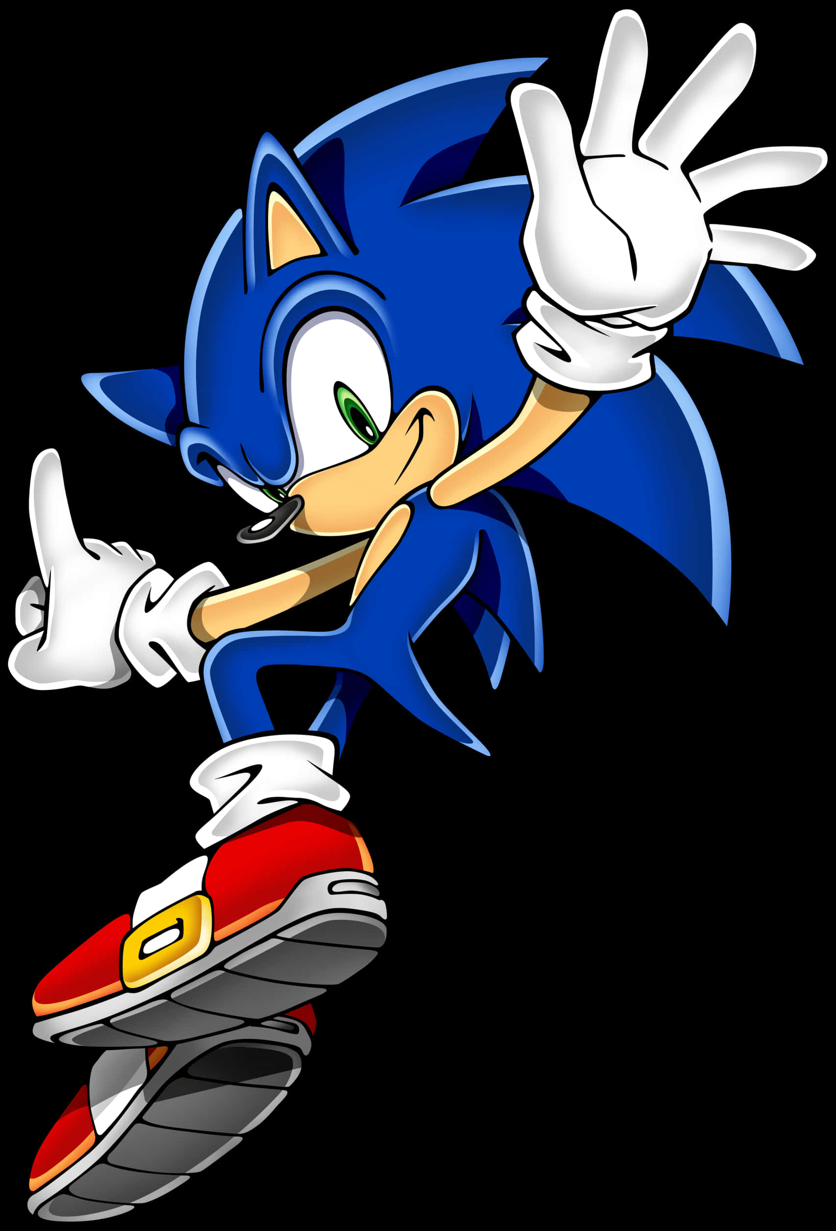 Sonic the Hedgehog σε Κλασική Πόζα Ταπετσαρία