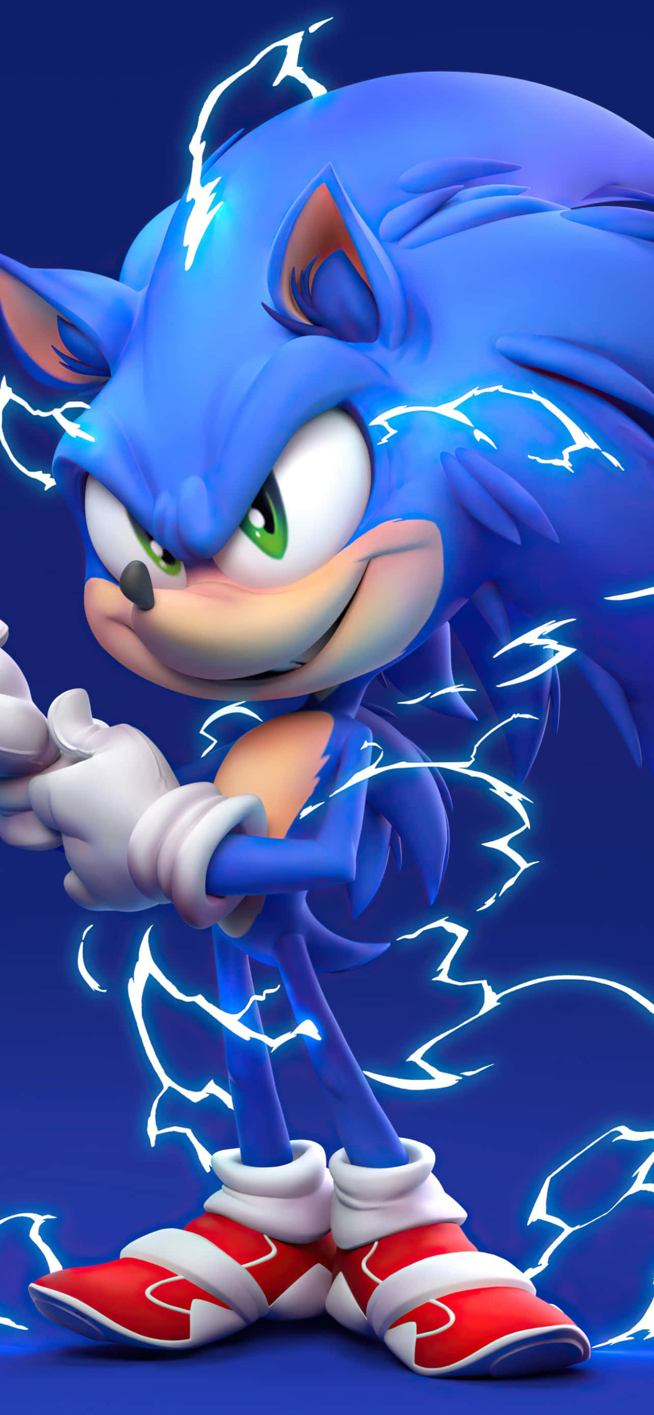 Ο Sonic The Hedgehog απολαμβάνει μια στιγμή ελευθερίας Ταπετσαρία