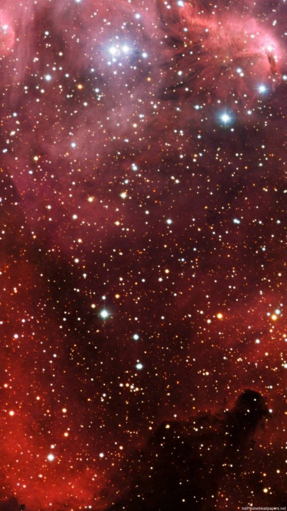 Κόκκινος Γαλαξίας Space iPhone Ταπετσαρία