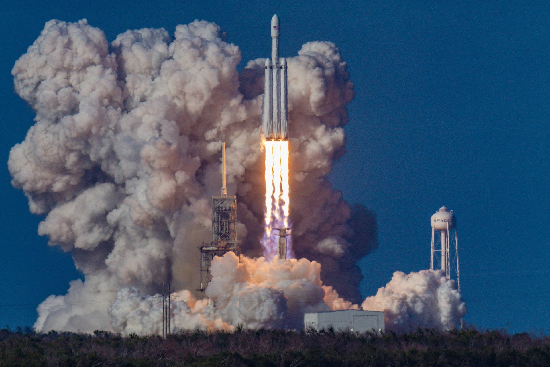 Διαστημικό Κέντρο Κένεντι SpaceX Falcon Heavy Ταπετσαρία