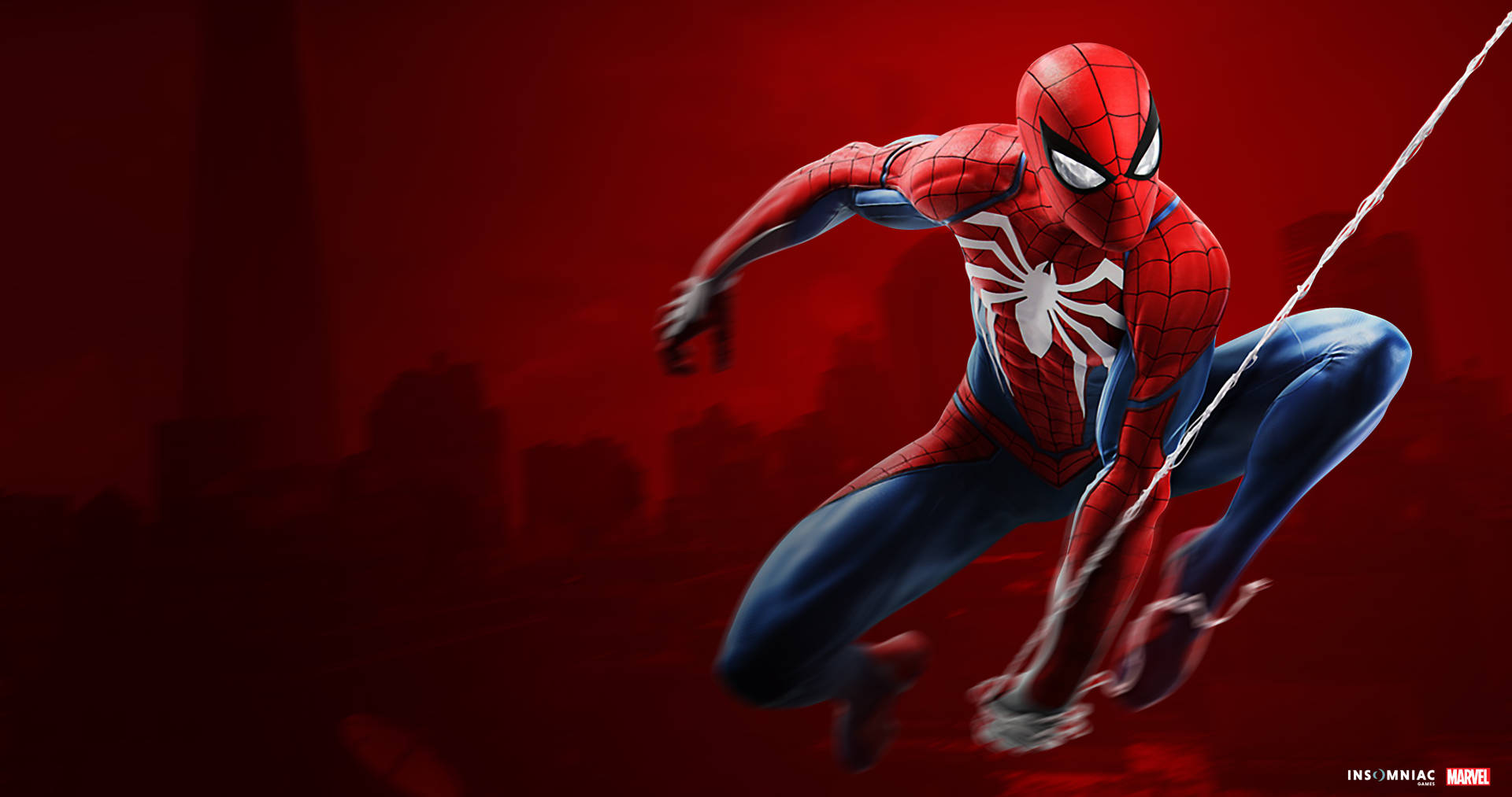 Spider-Man σε Κόκκινο Ταπετσαρία