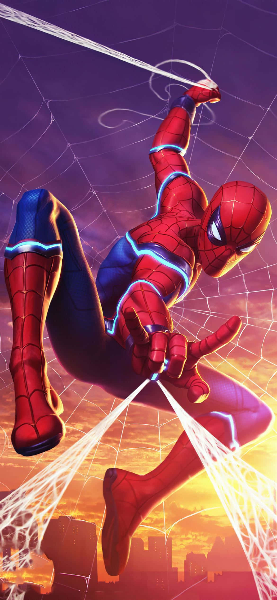 Ο Spiderman σε Δράση Ταπετσαρία