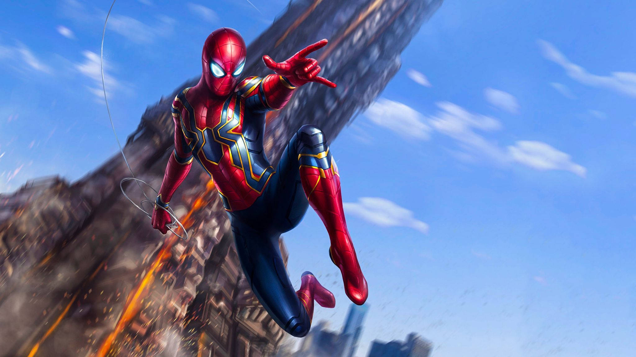Σιδερένια Αράχνη Spiderman Κόμικ Στριπ Ταπετσαρία