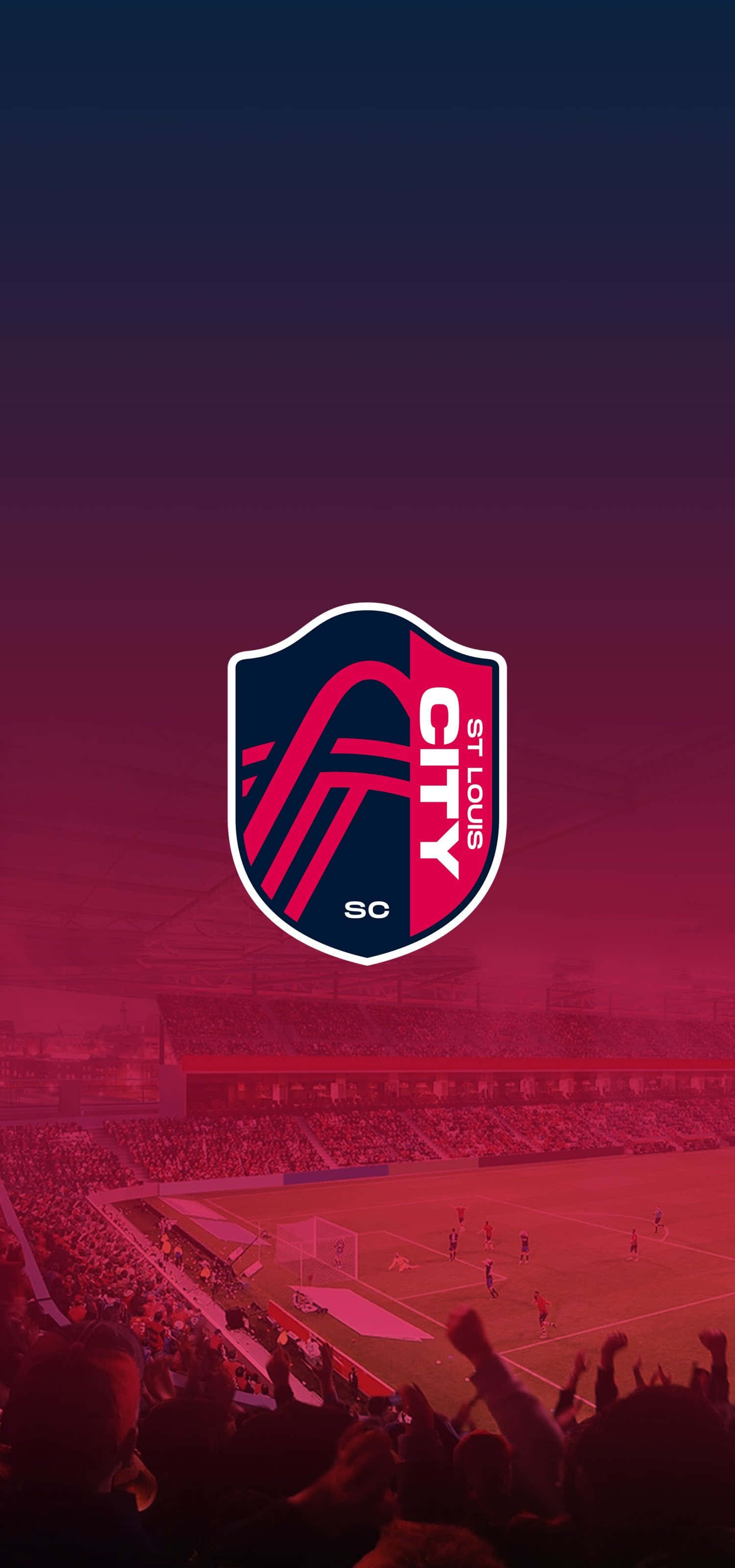 St. Louis City SC Ποδόσφαιρο Ροζ Εικόνα Ταπετσαρία