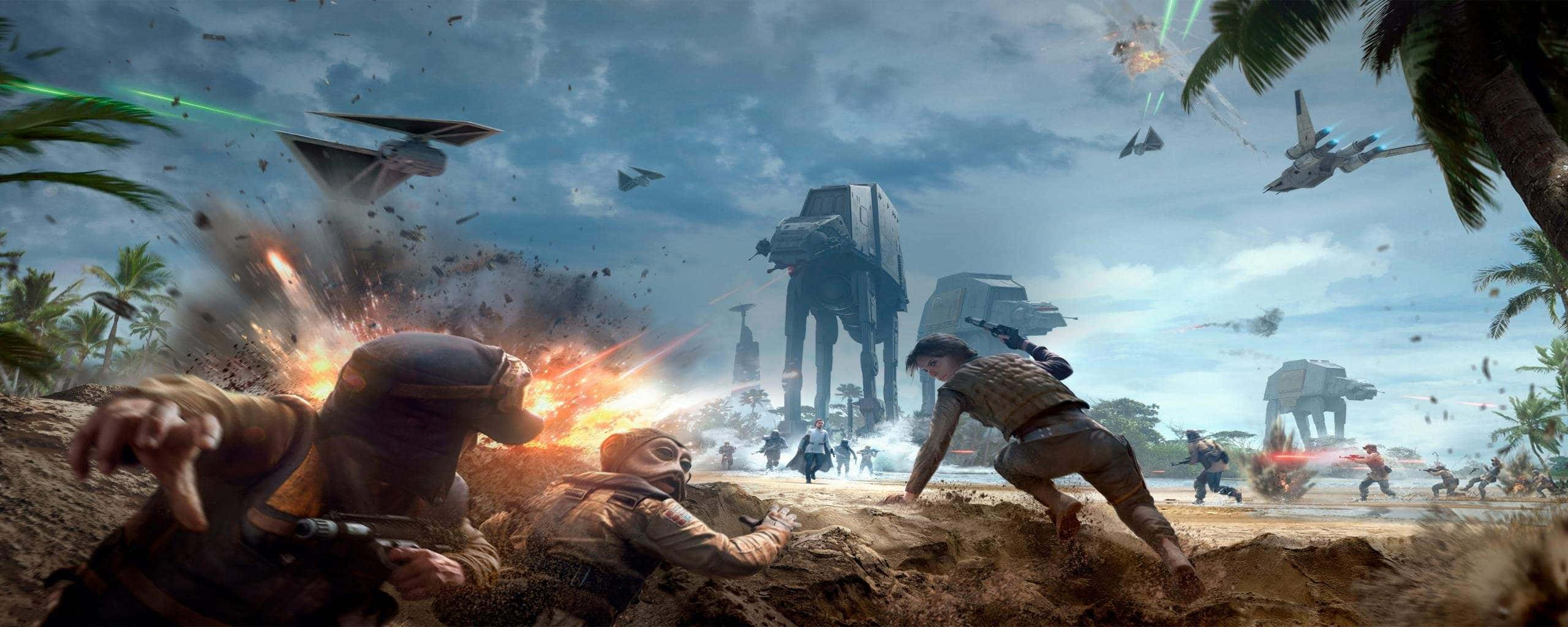 Star Wars Battlefront 2 - στιγμιότυπο οθόνης Ταπετσαρία