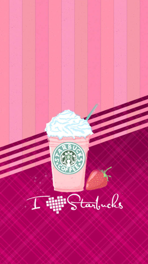 Starbucks Γλυκιά Θηλυκή Οθόνη Κινητού Ταπετσαρία