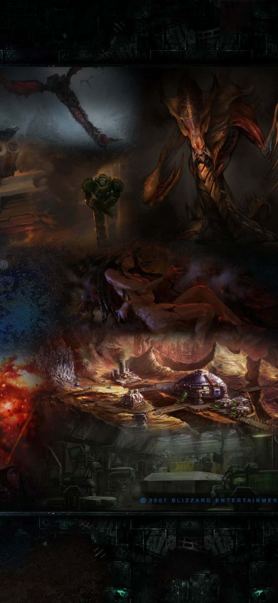 Ετοιμαστείτε να Παίξετε StarCraft II στο iPhone X Ταπετσαρία
