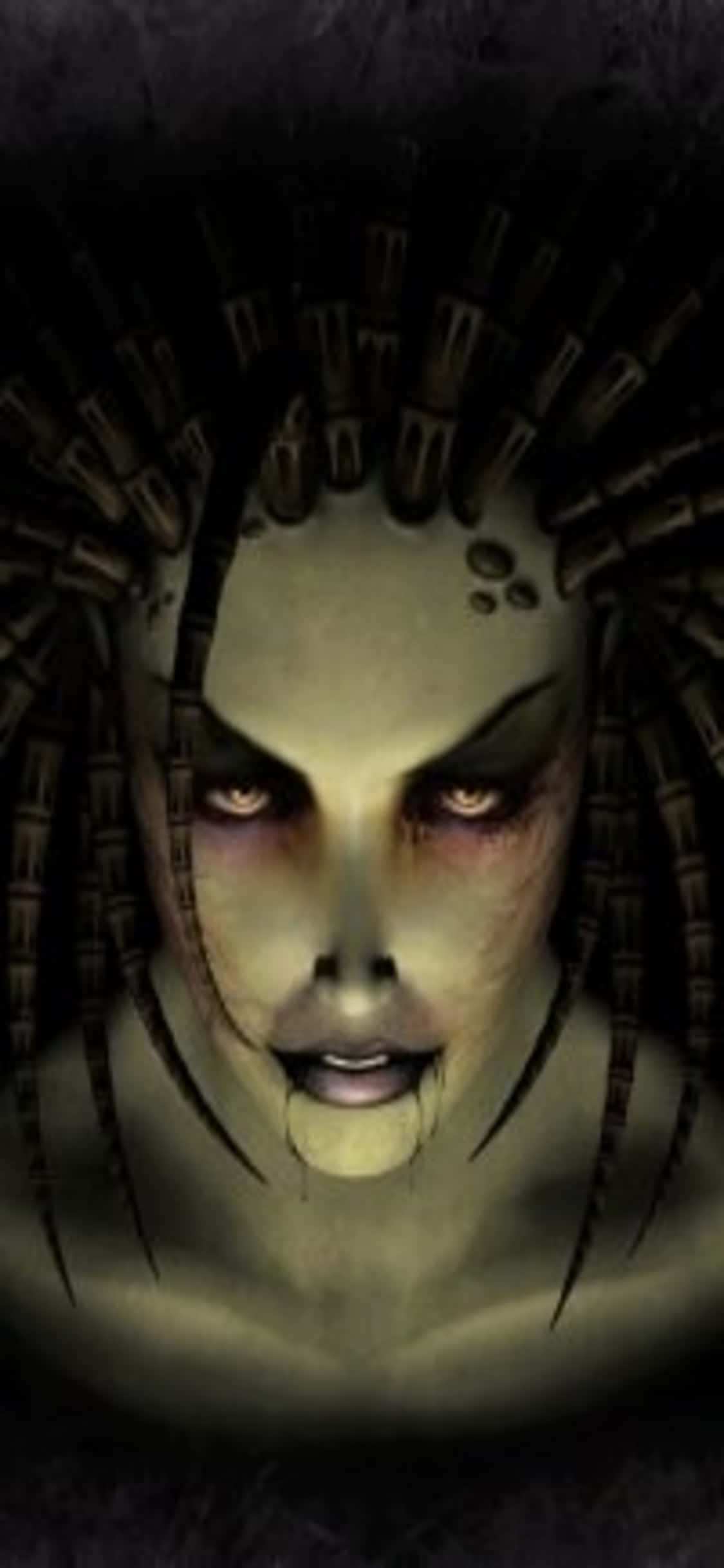 Εκπληκτικό φόντο StarCraft II για iPhone X Ταπετσαρία