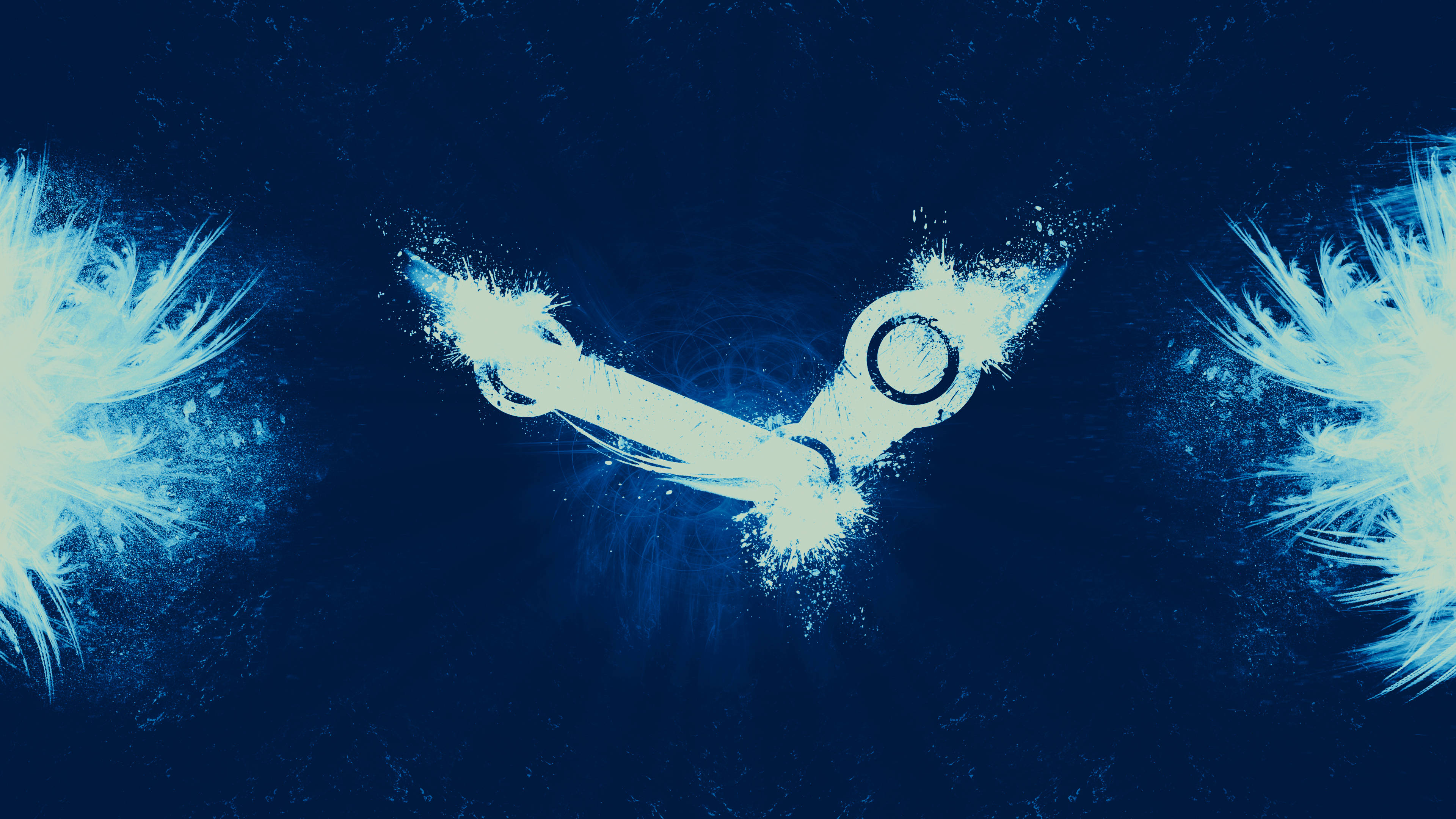 Λογότυπο Steam σε Ποιότητα 4K Ταπετσαρία