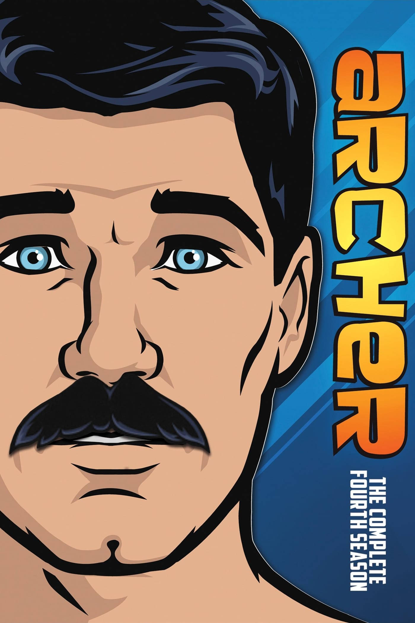 Sterling Archer έτοιμος για δράση - Αφίσα DVD 4ης Σεζόν Archer Ταπετσαρία