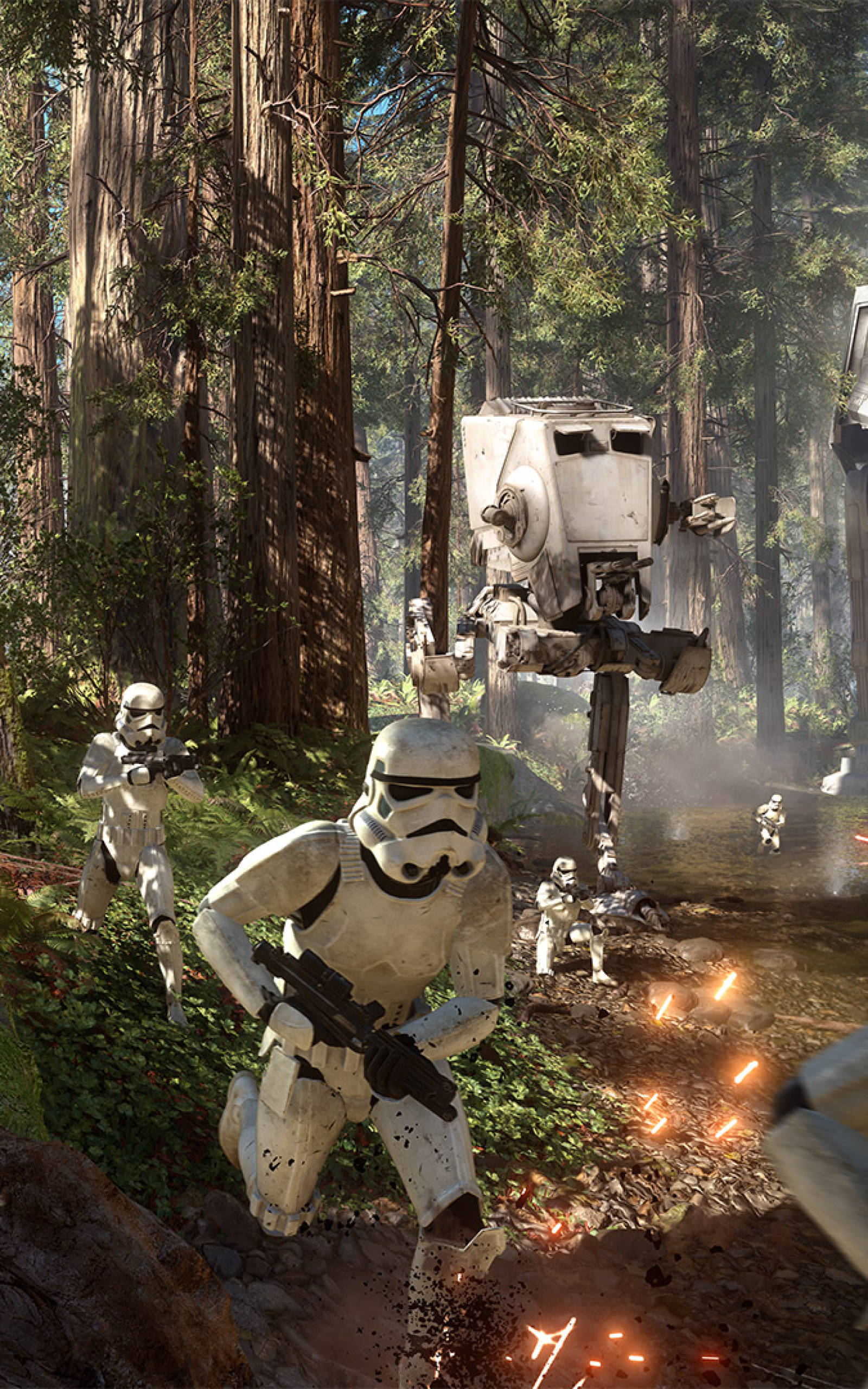 Stormtroopers Σε Δράση Star Wars Tablet Ταπετσαρία