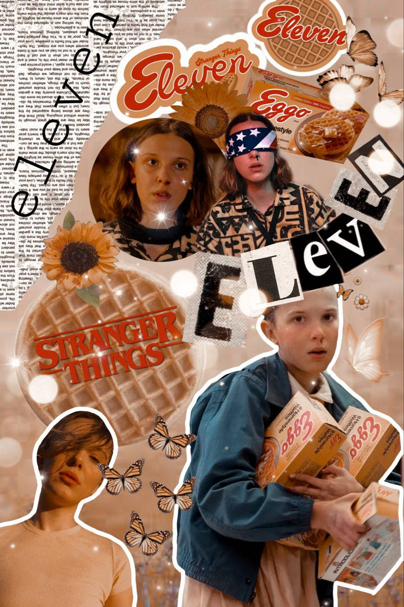 Αισθητική Stranger Things Eleven Millie Bobby Brown Ταπετσαρία