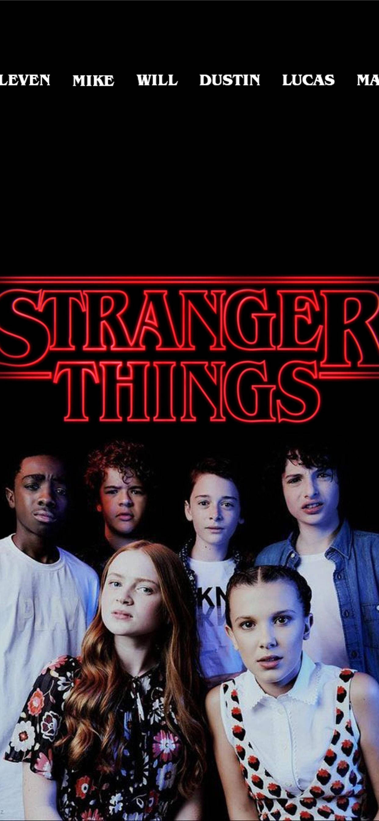 Ένα Γραφικό, Αισθητικό Σκηνικό Stranger Things Ταπετσαρία