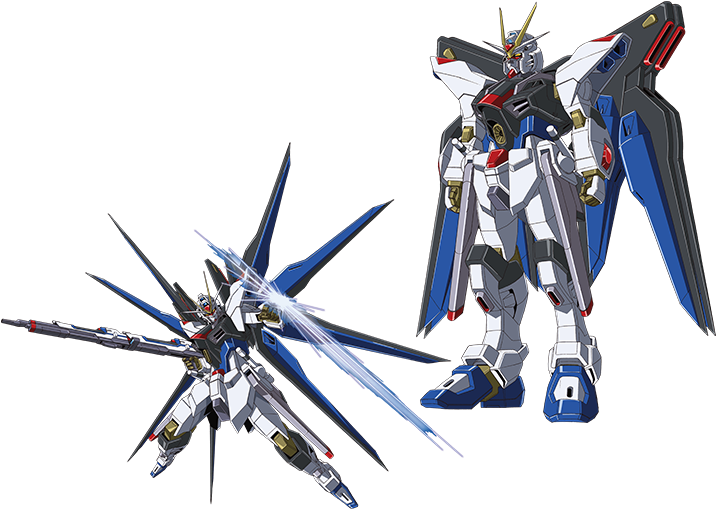 Strike Freedom Gundam Διπλές Πόζες Ταπετσαρία