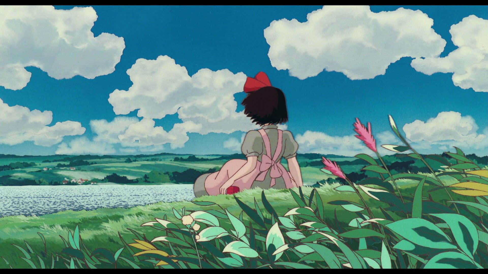 Studio Ghibli Αισθητική Επιφάνεια Εργασίας Kiki Ταπετσαρία