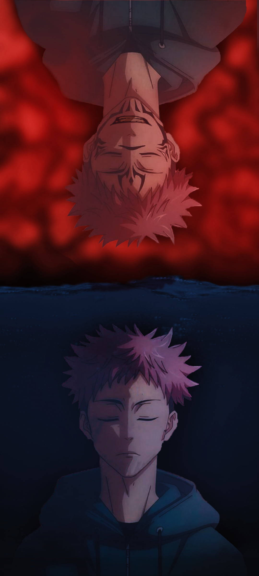 Sukuna Και Yuji Jujutsu Kaisen iPhone Ταπετσαρία