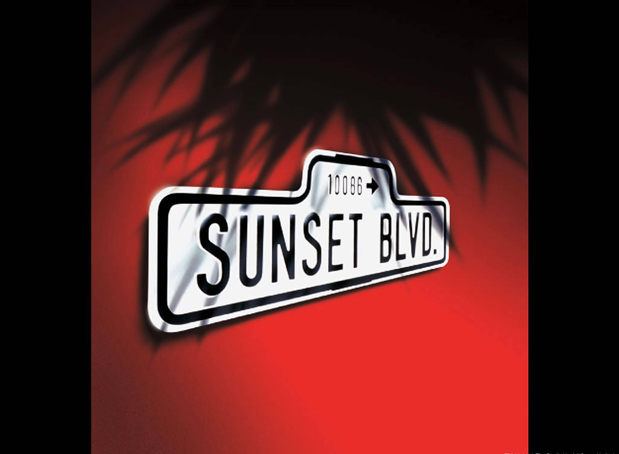 Πινακίδα Sunset Boulevard Ταπετσαρία