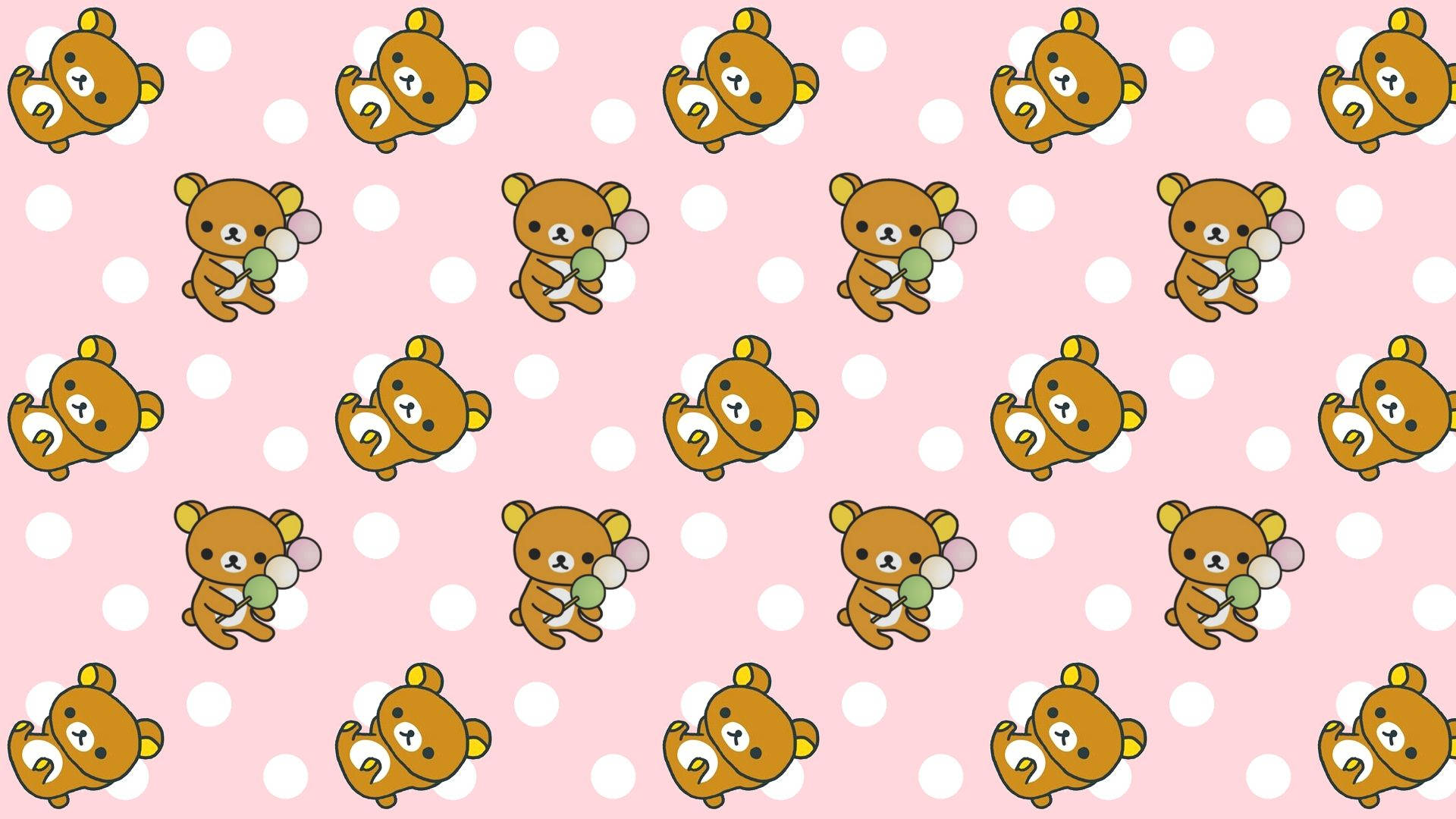 Ταπετσαρία εξωφύλλου με φωτογραφία Kawaii Rilakkuma. — Kawaii Ταπετσαρία