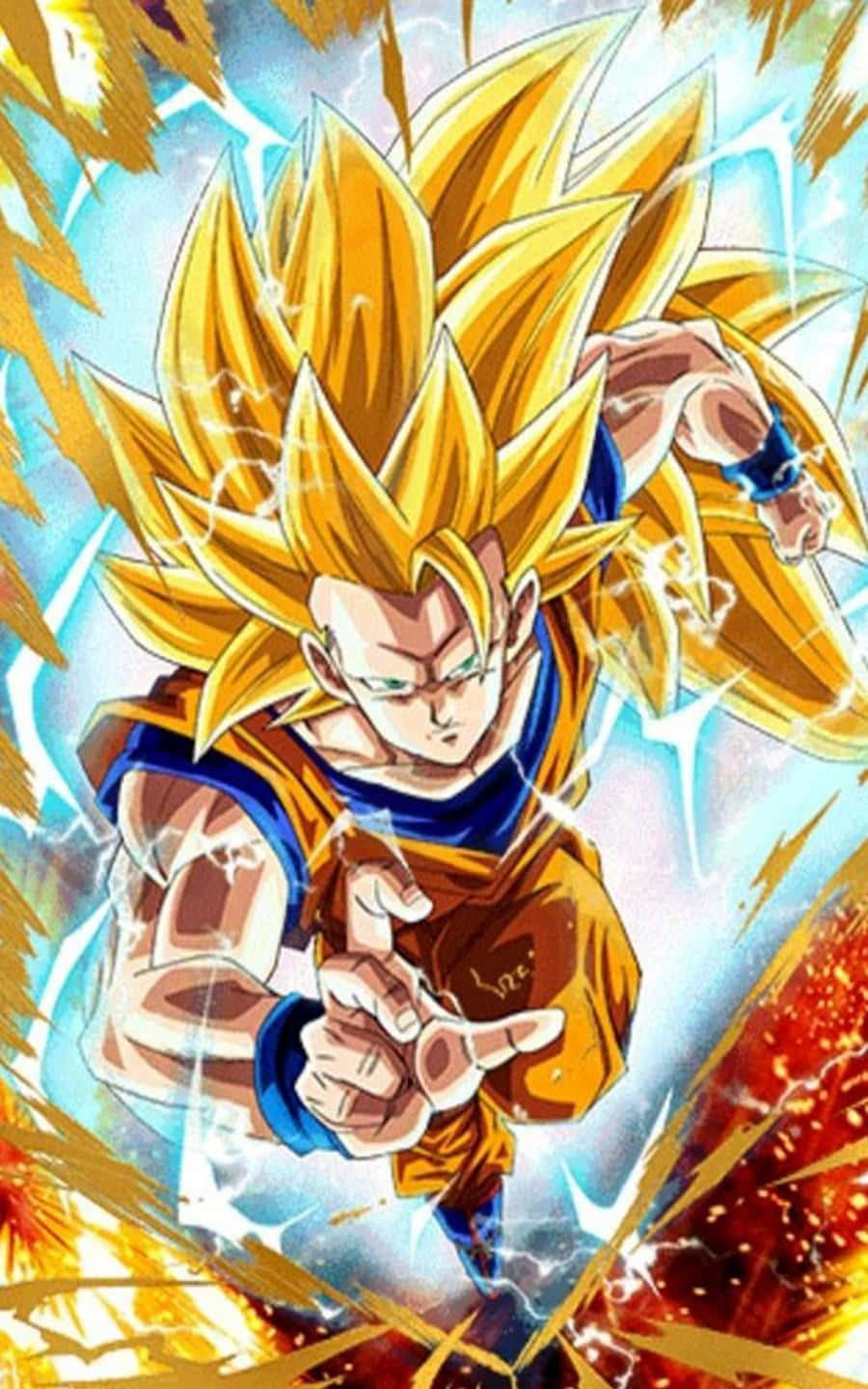Βυθιστείτε στη δύναμη του Super Saiyan Ταπετσαρία
