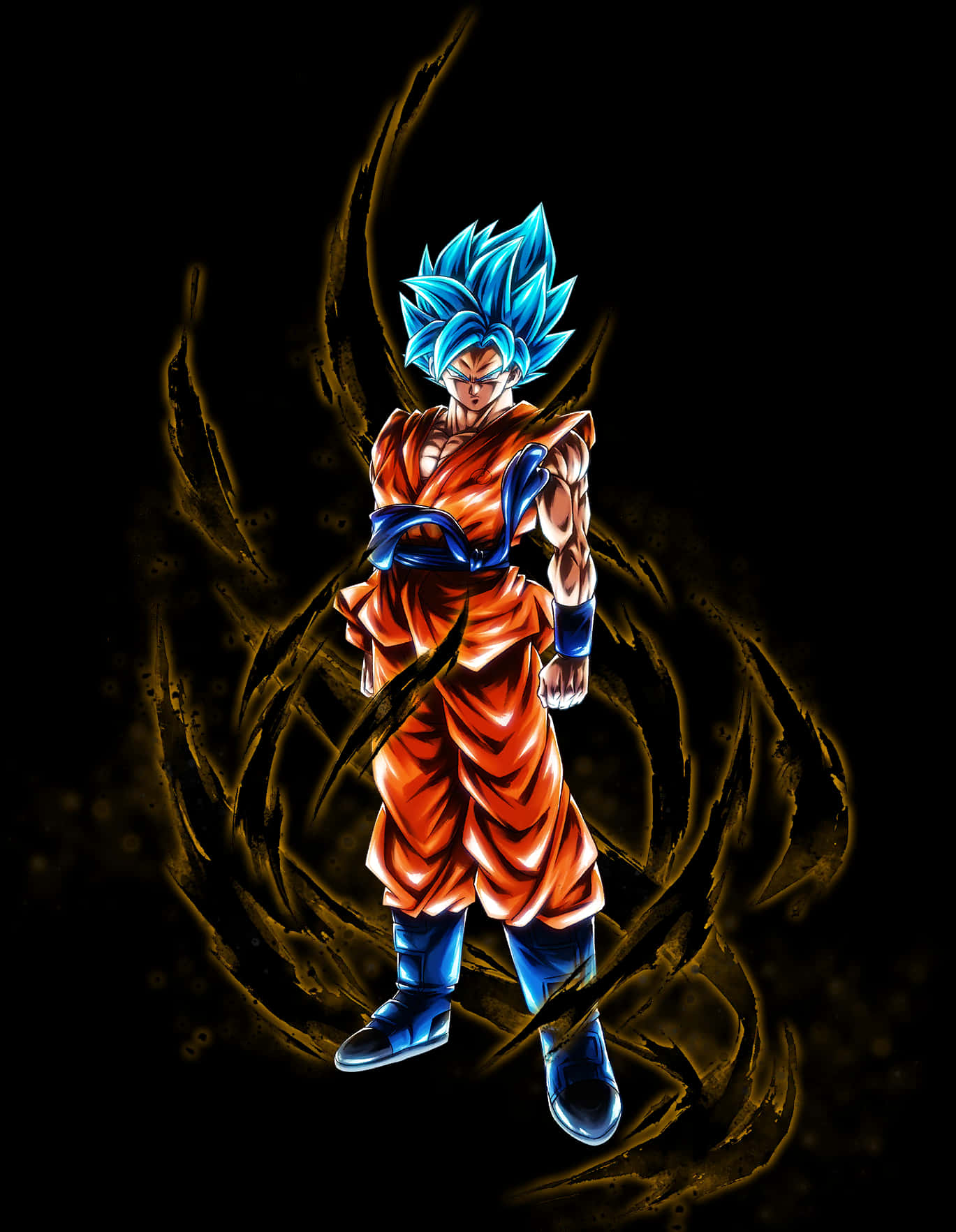 Τέχνη Πολεμιστή Super Saiyan Blue Ταπετσαρία