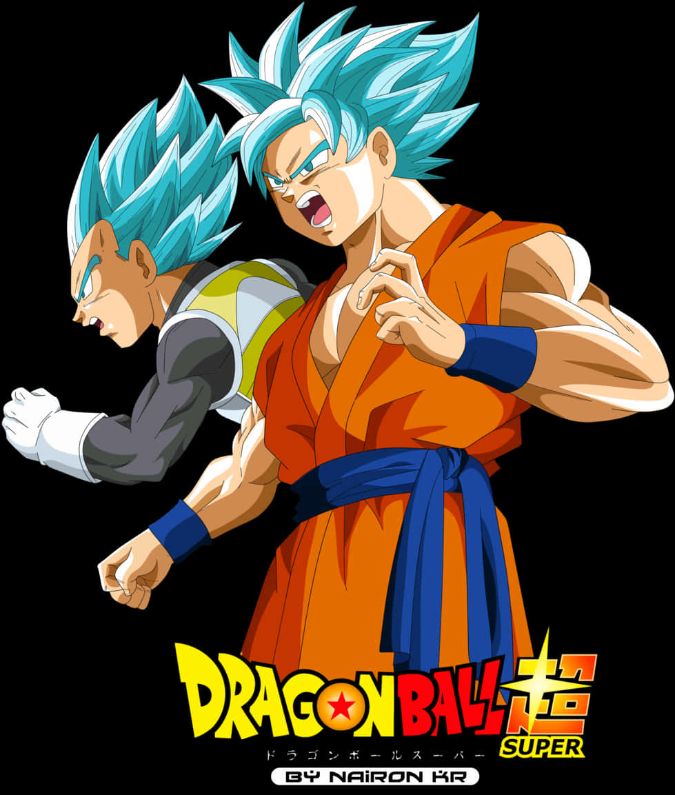 Super Saiyan Blue Goku και Vegeta Dragon Ball Super Ταπετσαρία